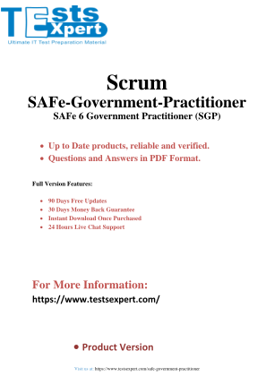 免费下载 Powerful SAFe 6 SGP Exam Prep - Government Practitioner Success.pdf