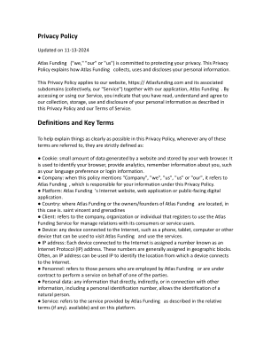 Download EDITABLE de Privacy Policy Editable.docx (2).pdf for free