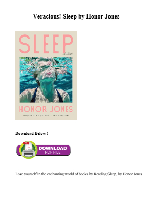 Download Ebook download Sleep by Honor Jones for free