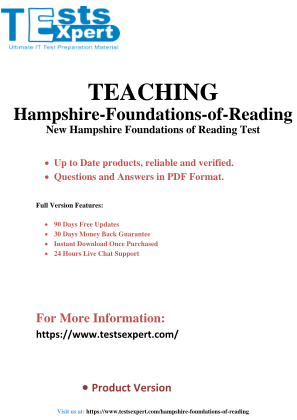 Télécharger Excel in the New Hampshire Foundations of Reading Test Exam Success.pdf gratuitement