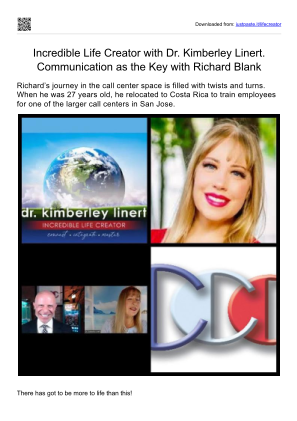 Unduh Incredible Life Creator with Dr. Kimberley Linert. Communication as the Key in Sales - Richard Blank.pdf secara gratis