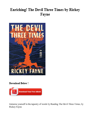 Download Secure Download [PDF] The Devil Three Times by Rickey Fayne for free