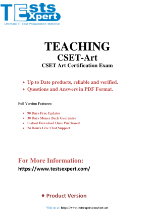 Télécharger Empower Your Career with the CSET-Art Certification Exam Success.pdf gratuitement