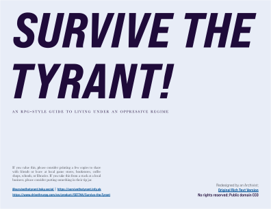 Download Survive the Tyrant for free
