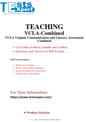 免费下载 Triumph in VCLA Virginia Communication & Literacy Assessment Exam.pdf