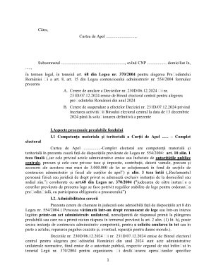 Скачать Cerere anulare decizie CCR si suspendare efecte.docx бесплатно