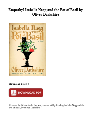 Download Get (EPUB) Book Isabella Nagg and the Pot of Basil by Oliver Darkshire for free