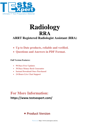 Baixe Surpass the ARRT Registered Radiologist Assistant (RRA) Exam.pdf gratuitamente