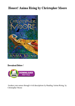 Download Download [MOBI] Anima Rising by Christopher Moore for free