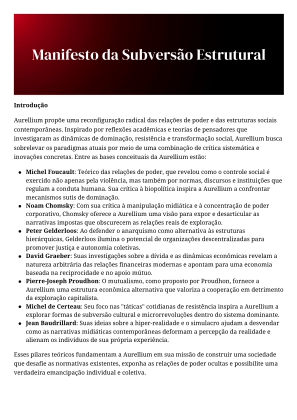 Скачать Manifesto Aurellium.pdf бесплатно