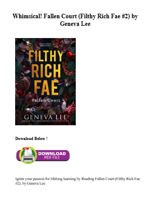 Download Download [EPUB] Fallen Court (Filthy Rich Fae #2) by Geneva Lee for free