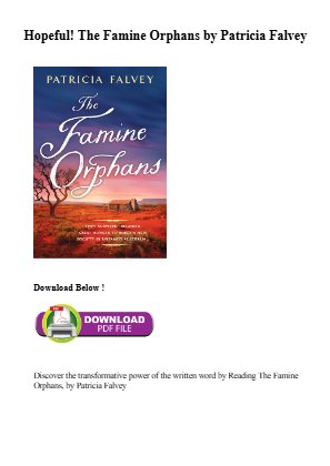 Download Download (PDF) The Famine Orphans by Patricia Falvey for free