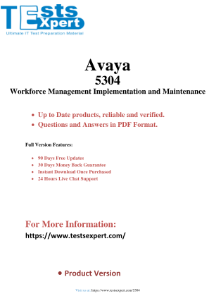 Baixe Comprehensive 5304 Exam Guide - Workforce Management Success.pdf gratuitamente