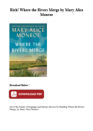 Download (ePub) Download Pdf Where the Rivers Merge by Mary Alice Monroe for free