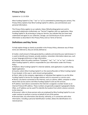 Download WISE de Privacy Policy Editable.docx.pdf for free