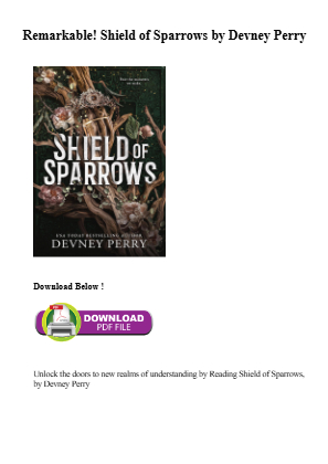 Download Get (Kindle) Book Shield of Sparrows by Devney Perry for free