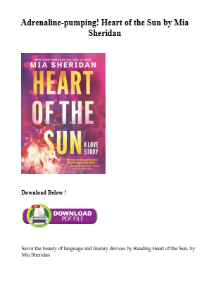 Download Read (MOBI) Heart of the Sun by Mia Sheridan for free