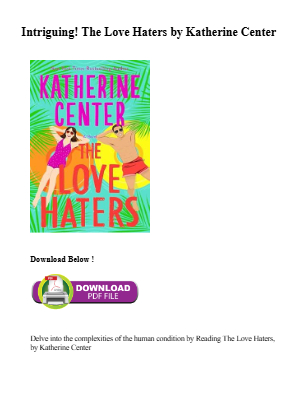 Download Get (DOCS) Book The Love Haters by Katherine Center for free