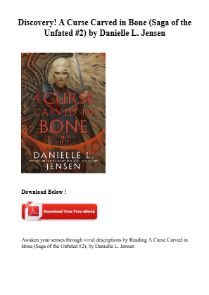 Download Get (pdf) Book A Curse Carved in Bone (Saga of the Unfated #2) by Danielle L. Jensen for free