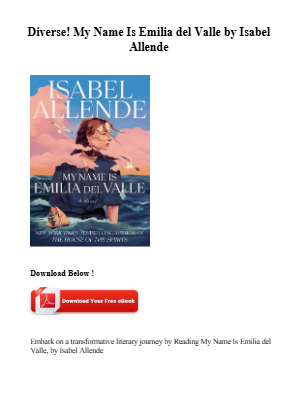 Download Download (MOBI) My Name Is Emilia del Valle by Isabel Allende for free
